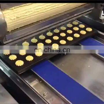 factory price good quality automatic two color cookie making machine/automatic cookie biscuit making machine