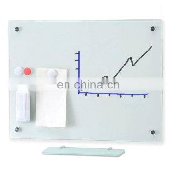 Online Selling Small Size Dry Erase Magnetic Glass White Board for Fridge photo-6
