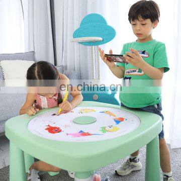 Plastic Accumulator Table Children's Multi-functional Building Block Game Table