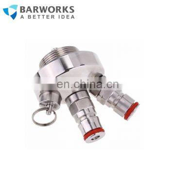 NEW 304 Stainless Steel Mini Keg Tap Dispenser for Craft Beer Brewing Fitting Growler Homebrew Spear For 2L/3.6L/5L photo-3