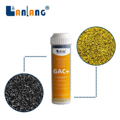 GAC/KDF water filter cartridge