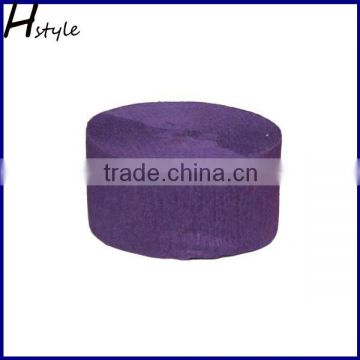 Purple Crepe Paper Streamer Party Decoration SD001