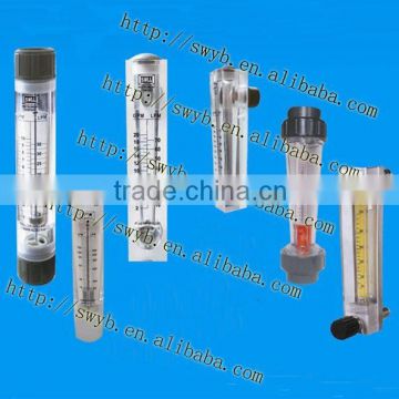 Inline pvc pipe plastic flowmeter