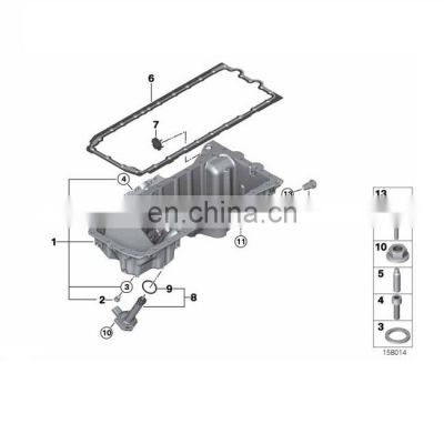 11137585432 High repurchase rate and Good price automotive spare parts engine system car oil pan for BMW E84