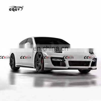 High quality V style body kit for Porsche panamera 970 front bumper rear bumper for porsche panamera 970 facelift