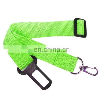 2020 New Adjustable Dog Pet Car Safety Seat Belts Belt Restraint Lead Travel Leash Pet Car Cheap Seat Belts Belt Accessories