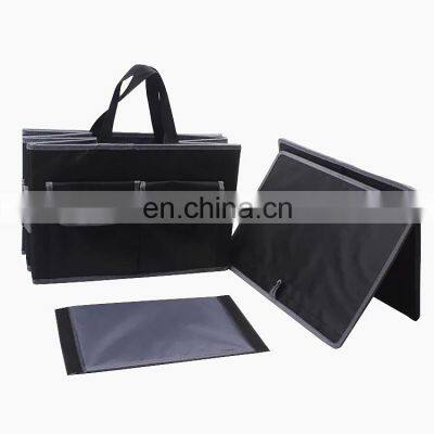 Car Net Pocket Organizer Storage Collapse Bin Bag Folding Trunk Multifunctional Car Seat Organizergo Organizer Great For photo-5