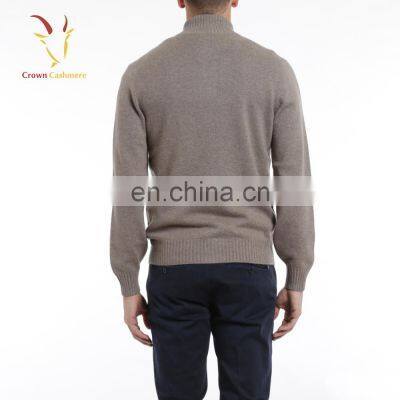 Mock Turtleneck Cardigan Winter,Wool Chunky Cardigan For Men photo-2