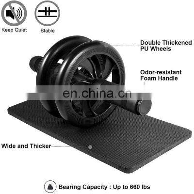 Factory Custom Exercises The Best Ab Roller Wheels Foldable Abdominal Wheel Home Fitness For Abs Workout photo-3
