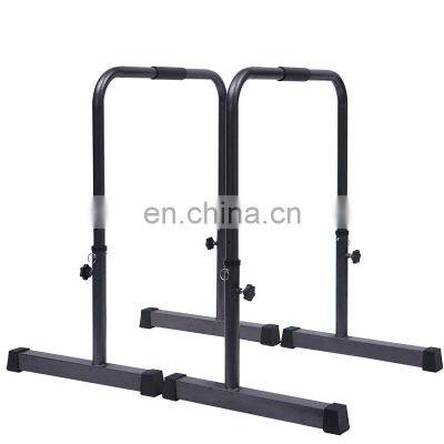 Indoor  Gym Balance Dip Push Up Stand Dip Bar Parallel Bars Indoor Parallel Bars With Pull Up Stand