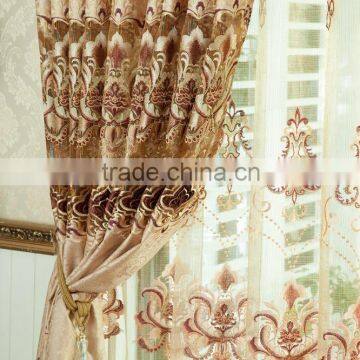 Beautiful 100% Polyester Jacquard Linen Outdoor Balcony Curtains photo-2