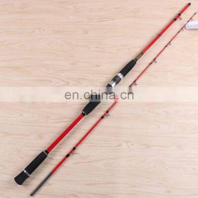Amazon 2.1m 2.4m 2.7m Red White Color Carbon Spinning and Casting Import CR Guide Ring Jigging Boat Fishing Rods photo-5