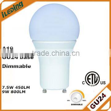 A19/DM/800/GU24/LED LED A19 Household Dimmable GU24