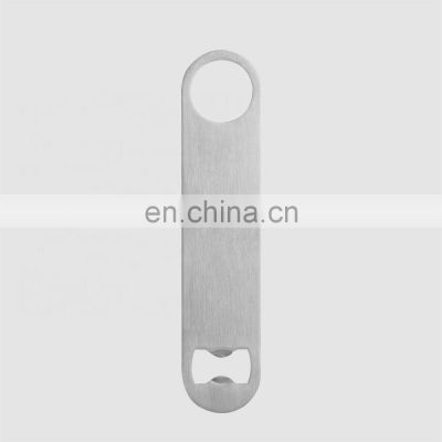 Factory Direct smooth edge bottle popping stainless steel spork soft drink can bottle opener with customize printing