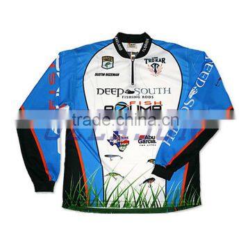 Custom Blank Dry Fit Shirts Wholesale High Quality Fishing Jersey photo-6