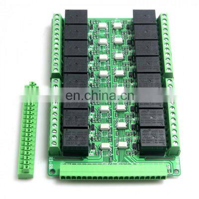 5V 12V 24V PLC Driver Control Shield Controller 16 Channel Relay Module Board