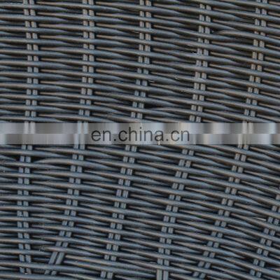 Hot Sale All Weather Wicker Outdoor Aluminum Black- Color Papasan Swivel Chair With Cushion photo-5