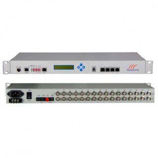 16 E1 Fiber Optical Multiplexer with 4Ethernet