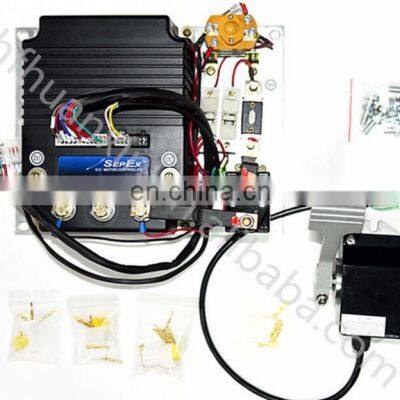 48v motor 1244 curtis controller assembly with reversing contactor 48v 24v