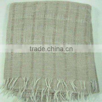 Hand spun Cashmere Stole