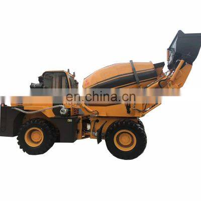 2.6 M3 Diesel mobile concrete mixer/Small Mobile Self Loading concrete mixer truck for sale