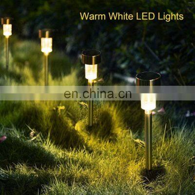 Solar Garden Light Outdoor Lawn Lights Waterpoof Landscape Decoration Lighting For Pathway Yard Sunpower Lamp