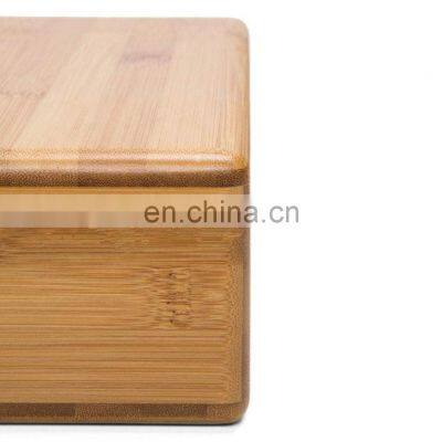 Bamboo Yoga Block ,Support Brick to Deepen Poses, Improve Strength and Aid Balance and Flexibility photo-4