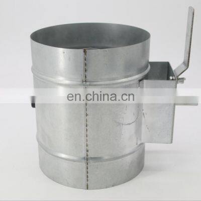 HVAC Adjustable Manual Air Duct Damper Galvanized Volume Control Damper For Duct