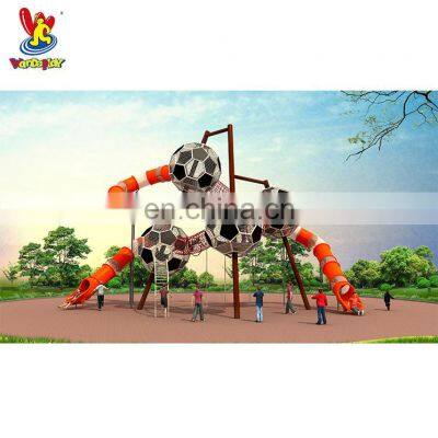 Kids outdoor school yard toys playground football tower series playsets outdoor children playground