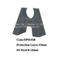 PP/PE 65mm Platform Plastic Spacer Protective Layer of Reinforcing Steel Bar Applied in the Civil photo-2