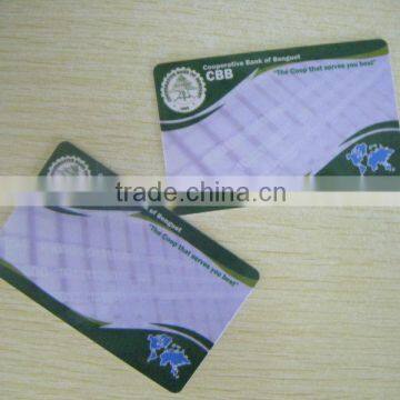 ISO14443A HF chip memory 1K plastic rfid proximity card