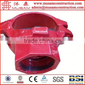 UL FM CE approved ductile iron grooved pipe fittings Grooved Tee/grooved mechanical tee