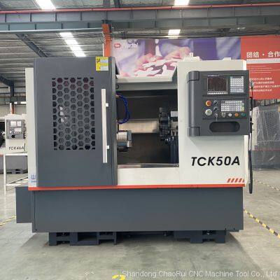 TCK50A Inclined Bed CNC Lathe GSK System Optional FANUC System Fully Automatic CNC Lathe photo-5