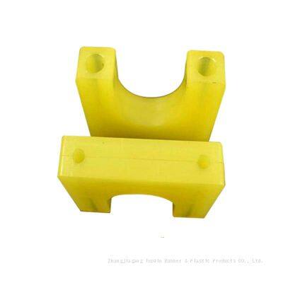 OEM Customize Wear Resistant Conveyor PU Coating Roller Silicone Rubber Roller Polyurethane Roller Sleeve With Bearings photo-4