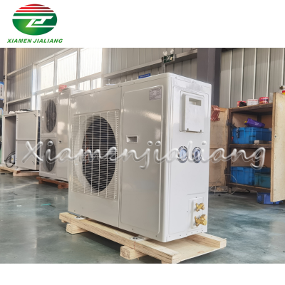 Efficient refrigeration inverter condensing unit