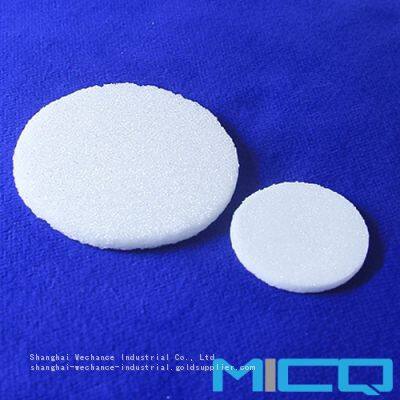 Customized Quartz Glass Frits Porous Glass Filter Plate Disc Quartz Sintered Filters High Purity Silica photo-5