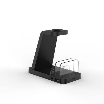 5 In 1 Charging Station Fast Wireless Charger Wireless Charging Stand Dock For Iphone And Multiple Devices A photo-3