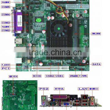 Industrial Motherboard/Embedded Motherboard/Mini-itx mainboard/7'' motherboard/7'' Industrial Motherboard/Atom D425 Board