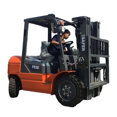Forklift 3 ton diesel 3T Diesel Forklift with Japanese Toyota engine/Mitsubishi engine/Isuzu engine as optional