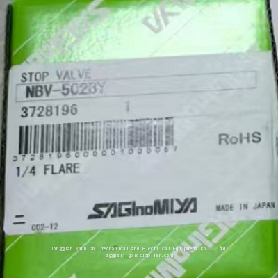 SAGINOMIYA hand valve NBV-502BY/BX/AMBX, NBV-1606BY, NBV-80BY, NBV-1004BY