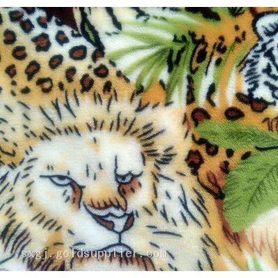 Hot Sell 100% Polyester Printing Shu Velveteen Faux Fur Sherpa Fabric