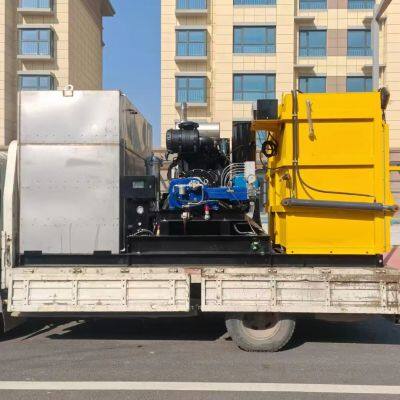 2000bar 32L/Min Ultra High Pressure Hydro Jetting Machine Water Jet Cleaner Road Mark Removal Machine