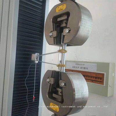 10kn Tensile Strength Measuring Testing Machines, Equipment Laboratory with Side-Action Grip