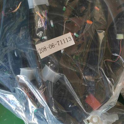 PC400-7 PC450-7 External Main Wiring Harness for Excavators in Construction Farm Machinery Repair Shops Model 208-06-71113