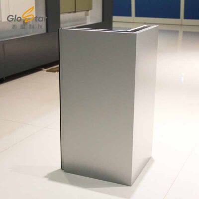 Metal Rock Wool Curtain Wall Panel Four-sided box structure Class A fire rating Easy installation