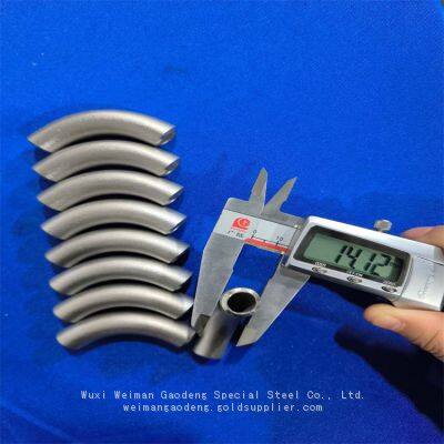 ASTM B366 N08825 Nickellegierungsbogen mit 90°- und 45°-Winkeln