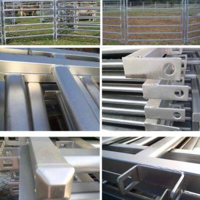 Heavy Duty Wholesale Bulk Galvanized Sheep Panel Livestock Farm Yard Cow Cattle Corral Panels Used Cattle Fencing for Sale photo-4
