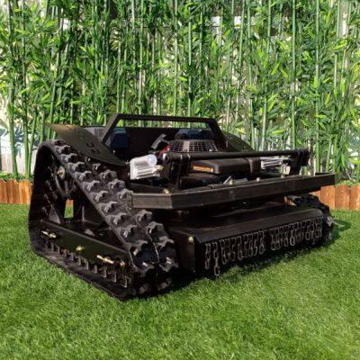 Control de cortacésped, control remoto de servo de doble canal para cortacésped rastreador para laderas Vigorun VTLM600