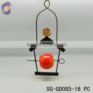 garden decorative item metal bird feeder