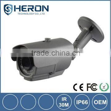 1/3" CMOS ccd 800TVL ir cctv camera with 24pcs IR LED 3.6/6mm Lens for optional